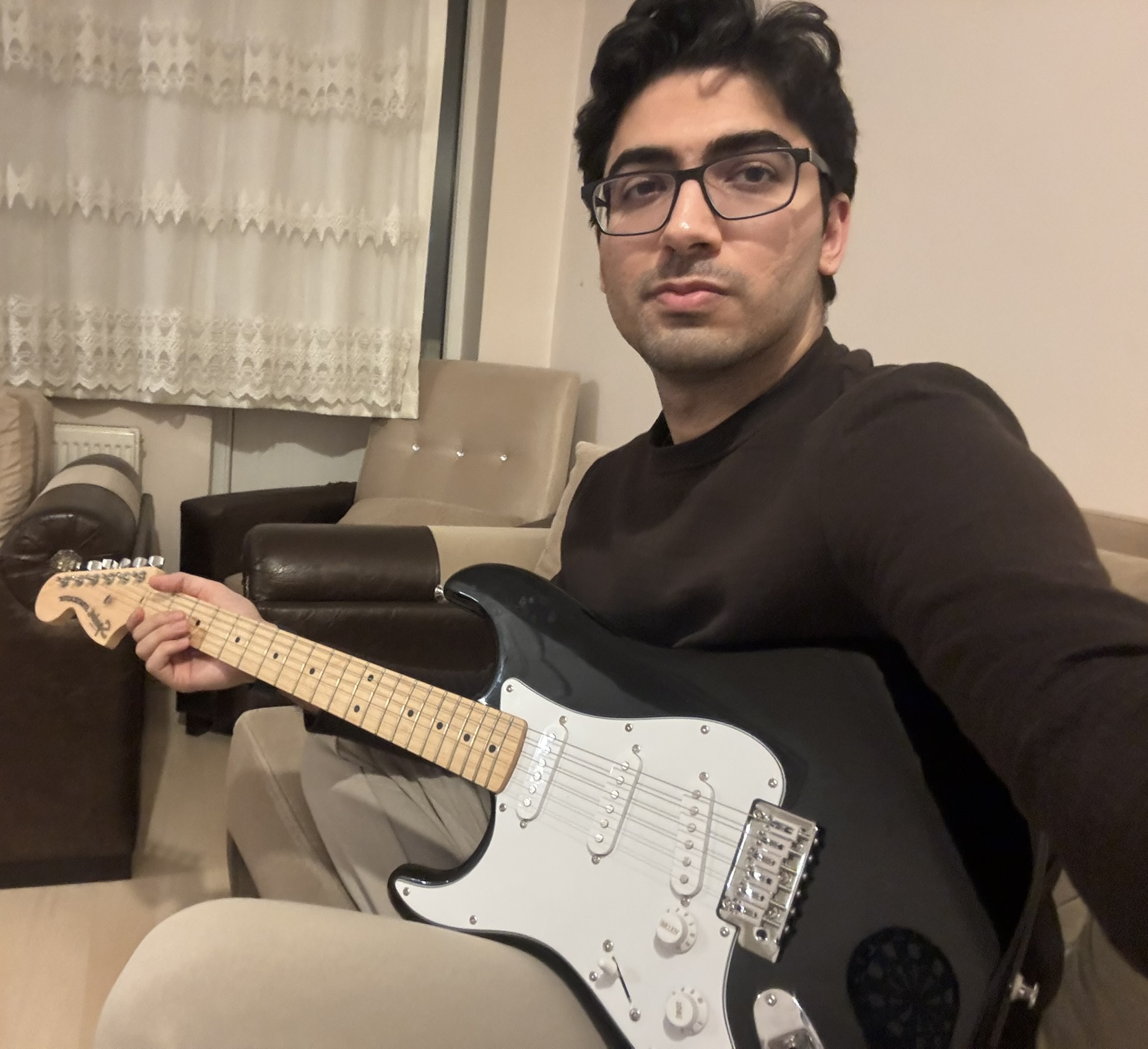 A personal hobby or guitar photo